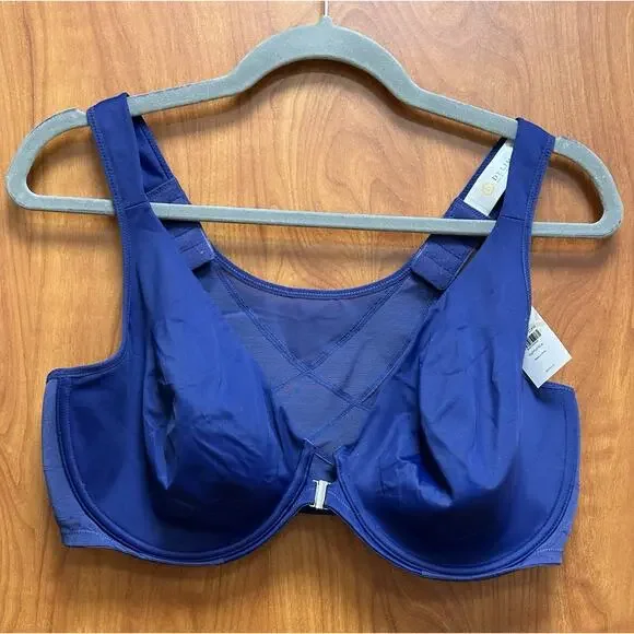 NWT Front-Closure Support Bra - Picture 1 of 7